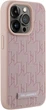 Etui plecki Karl Lagerfeld Leather Monogram Metal Logo MagSafe do Apple iPhone 15 Pro Pink (3666339253929) - obraz 4