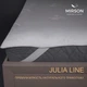 Дитячий наматрацник MirSon №1512 Julia Bamboo з гумкою на кутках 60x120 см (2200010339314) - зображення 1