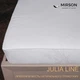 Наматрасник MirSon №1517 Julia Silk с резинкой по периметру 70x190 см (2200010343021) - изображение 1