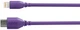 Кабель Rode SC21 USB-C – Lightning 30 cm Purple (RODE SC21-PU) - зображення 2