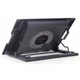 Подставка для ноутбука Gembird до 17", 1x150 mm fan, black (NBS-1F17T-01) (6355) - изображение 3