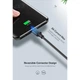 Дата USB-2.0 кабель USB-C 2.0m US287 Black Ugreen (60118) (342141) - зображення 4