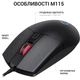 Мышка OfficePro M115 USB Black (M115) (341393) - изображение 4