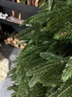 Искусственная литая елка Флорена высотой 2.3 м пышная долговечная новогодняя елка с густыми ветвями и металлической подставкой для дома Зеленый - изображение 4
