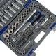 Набір інструментів професійний 1/4" та 1/2" 108 од. Haisser BLACK 70255 - зображення 4