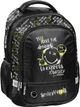 Шкільний рюкзак Paso Express yourself Smileyworld 38 x 28 x 15 см 18 л Чорний (5903162136387) - зображення 1