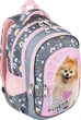Plecak szkolny St.Majewski My little friend piesek Pomeranian 40 x 28 x 18 cm 22 l (5903235688614) - obraz 1