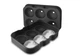 Форма для льда силиконовая Ice Шар 6 ячеек 18,5x12,5x4,6 см Черный (C051355) - изображение 1