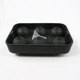 Форма для льда силиконовая Ice Шар 6 ячеек 18,5x12,5x4,6 см Черный (C051355) - изображение 3