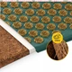 Коврик акупунктурный с подушкой 4FIZJO Eco Mat Аппликатор Кузнецова Navy Green/Gold (P-5907739312891) - изображение 11