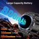 Годинник розумний наручний UWatch Smart Mevaden Ultra Rubber 2 ремінець Чорний (2710059533) - зображення 10
