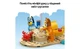 Конструктор Lego Bluey Пляж і сімейна поїздка на автомобілі Блуї, 133 деталі 11202 - зображення 6