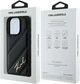 Etui Plecki Karl Lagerfeld Quilted Signature do Apple iPhone 16 Pro Black (KLHCP16LPQDSMGK) - obraz 7