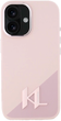 Etui Karl Lagerfeld Shadow Initial MagSafe do Apple iPhone 16 Pink (KLHMP16SSCMKMPCP) - obraz 3