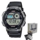 Мужские наручные электронные часы CASIO Classic AE-1000W-1B - изображение 1