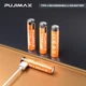 Акумуляторні батарейки PUJIMAX AAA 1.5V 1100 мВт·год літій-іонні (4 шт + кабель + коробка) - зображення 6