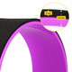 Колесо для йоги и фитнеса 4FIZJO Dharma Black/Pink (P-5907222931455) - изображение 3