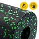 Массажный ролик 4FIZJO EPP PRO+ 33 x 14 см (валик, роллер) гладкий Black/Green (P-5907222931424) - изображение 7