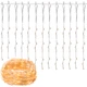 Гирлянда водопад (штора) Springos 2 x 2 м 400 LED CL0097 Warm White - изображение 2