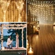 Гирлянда водопад (штора) Springos 2 x 2 м 400 LED CL0097 Warm White - изображение 5
