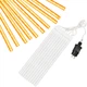Гирлянда метеоритный дождь Springos 4 м 480 LED CL1212 Warm White - изображение 3
