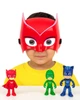 Игровой набор PJ Masks «Герои в масках» Маска Алетт красная со светом + 3 фигурки героев 10 см - изображение 1
