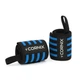 Бинты для запястий (кистевые бинты) Cornix Wrist Wraps XR-0193 Black/Blue - изображение 3