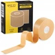 Защитная лента от натирания 4FIZJO Protect Foam 2.5 см x 4.5 м для пальцев и пятки Beige (P-5905973401548) - изображение 1