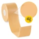 Защитная лента от натирания 4FIZJO Protect Foam 5 см x 4.5 м для пальцев и пятки Beige (P-5905973401555) - изображение 3