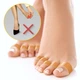 Защитная лента от натирания 4FIZJO Protect Foam 5 см x 4.5 м для пальцев и пятки Beige (P-5905973401555) - изображение 5