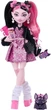 Кукла Monster High Draculaura with Pet Bat Count Fabulous - Монстр Хай Дракулаура с летучей мышью графом Фабулосом (JHK29) - Игровой набор Mattel - изображение 4