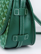 Сумка через плечо Goyard в зеленом цвете. - изображение 3
