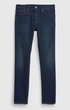 Джинси GAP Straight Jeans in GapFlex Color: Rinse Dark Blue W28 L30 - изображение 4