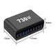 Сетевое зарядное устройство Gan 3 YMS-730W на 10 портов Черный - изображение 2