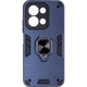 Чехол Fiji Defence для Poco C85 защитный бампер с кольцом подставкой Dark Blue - изображение 2