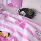 Простынь MirSon Бязь 17-0110 Pink Pantere 200 х 220 см (2200001608764) - изображение 4