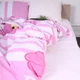 Простынь MirSon Бязь 17-0110 Pink Pantere 200 х 220 см (2200001608764) - изображение 2