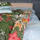 Простынь MirSon Бязь 17-0881 Holiday Star green 220 х 240 см (2200012196465) - изображение 1