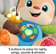 Інтерактивна іграшка Fisher-Price Baby Smart Stages Puppy Musical Plush with Lights - зображення 5