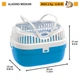 Переноска для грызунов Ferplast Aladino 30х23х21 см (73005099) - изображение 3