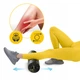 Массажный ролик 4FIZJO EPP PRO+ 33 x 14 см (валик, роллер) гладкий Black/Yellow (P-5907222931431) - изображение 12