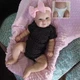 Силіконова Колекційна Лялька Реборн Reborn Дівчинка Zlata ( Вінілова Лялька Doll20) NPK Висота 60 см - изображение 2