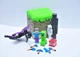 Набор в коробке Майнкрафт Minecraft 6шт в коробке в шкатулке Стив Криппер Эндер-дракон Скелет Эндермен - изображение 6