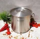 Велика каструля з кришкою Edenberg EB-3774 25 л діаметр 40 см з нержавіючої сталі з багатошаровим дном та металевою кришкою – професійна каструля для великих об’ємів, супів та заготівель - изображение 5