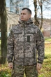 Куртка Windproof Softshell вітрозахисна (піксель), водостійка, фліс 320 г/м² - зображення 6