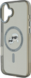 Etui Karl Lagerfeld IML Metal Karl&Choupette Head MagSafe do Apple iPhone 16 Black (KLHMP16SHLSKCK) - obraz 2