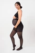 Колготки классические для беременных женщин с шортиками Giulia MAMA 40 (3) Black-nero, плотные колготы, комфортные для беременных - изображение 2