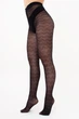 Женские колготки с ажурным рисунком Giulia TISSUE 20 (2) 2 Black-nero, ажурные, колготи с рисунком, капроновые - изображение 2