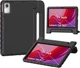 Противоударный силиконовый чехол Eva Stand для планшета Lenovo Tab M11 2024 11” TB330FU / TB330XU Черный - изображение 1