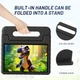 Противоударный силиконовый чехол Eva Stand для планшета Lenovo Tab M11 2024 11” TB330FU / TB330XU Черный - изображение 9